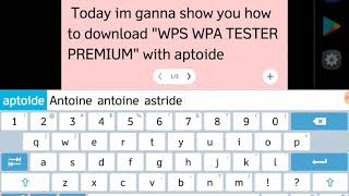 How to download "WPS WPA TESTER PREMIUM" free %100 Real no fake screenshot 5