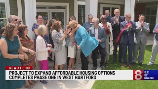 West Hartford finishes phase 1 of housing project