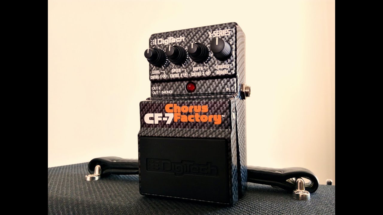Digitech CF-7 Chorus Factory - YouTube