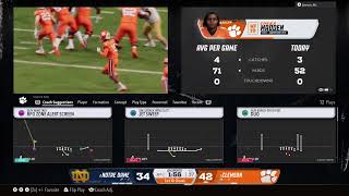 NNCFL CFB S5 ACC Championship Notre Dame vs Clemson