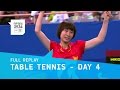 Table Tennis - Men & Women Singles Medal Matches | Full Replay | Nanjing 2014 Youth Olympic Games