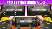 BEST SETTINGS & CONTROLS FOR PUBG MOBILE - YouTube - 