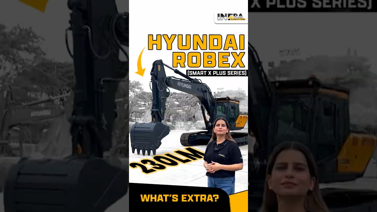 Hyundai Smart X Plus Robex 230LM | Heavy Duty Excavator for Quarry Work