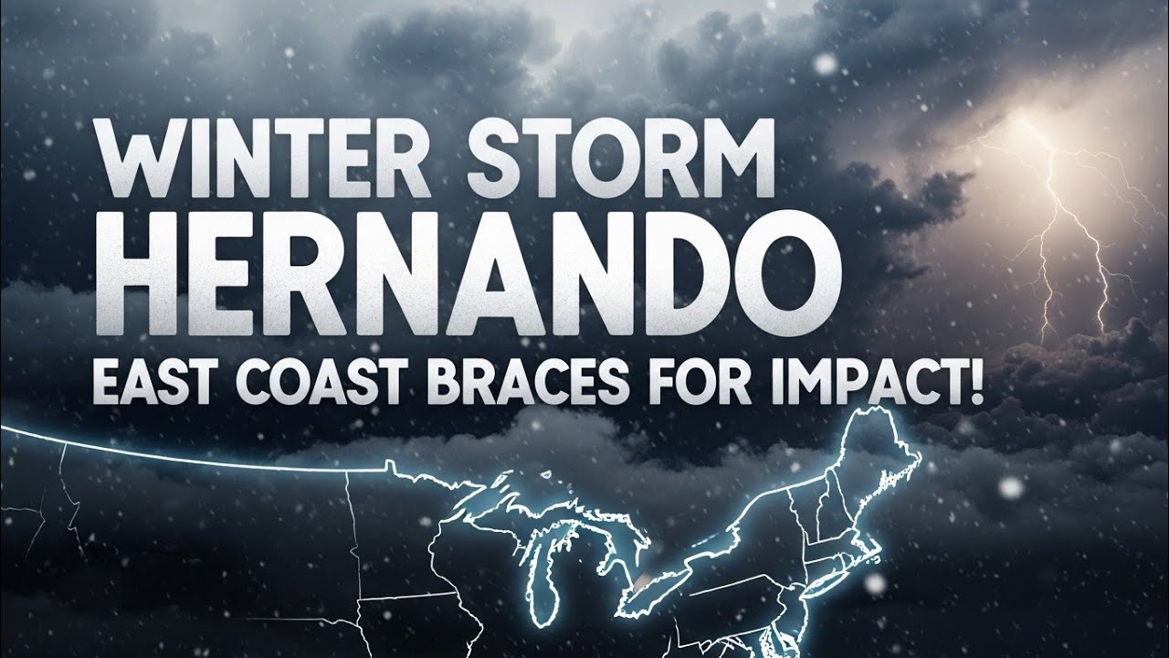 Winter Storm Hernando: East Coast Braces for Impact! - YouTube