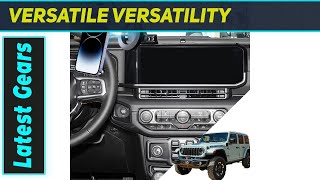 Best 2024 Jeep Wrangler Phone Mount? Magnetic Holder Install & Test!