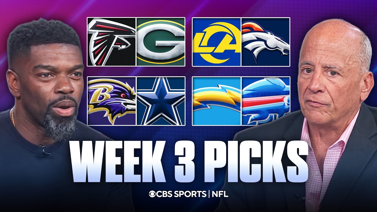 NFL Predictions and Picks for EVERY Week 3 Game [Falcons at Packers] | Best Bets ✅