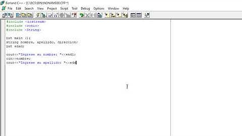Curso C++ | 04 Variables String | Cadenas de texto
