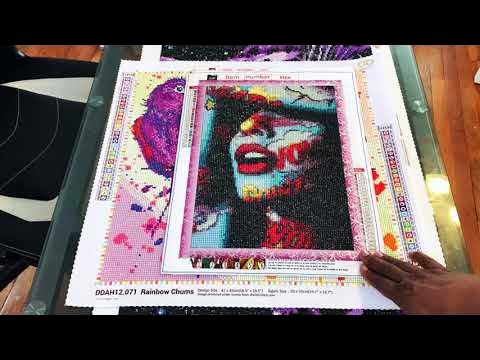 shoptemu TEMU DIAMOND PAINTING KIT REVIEW 