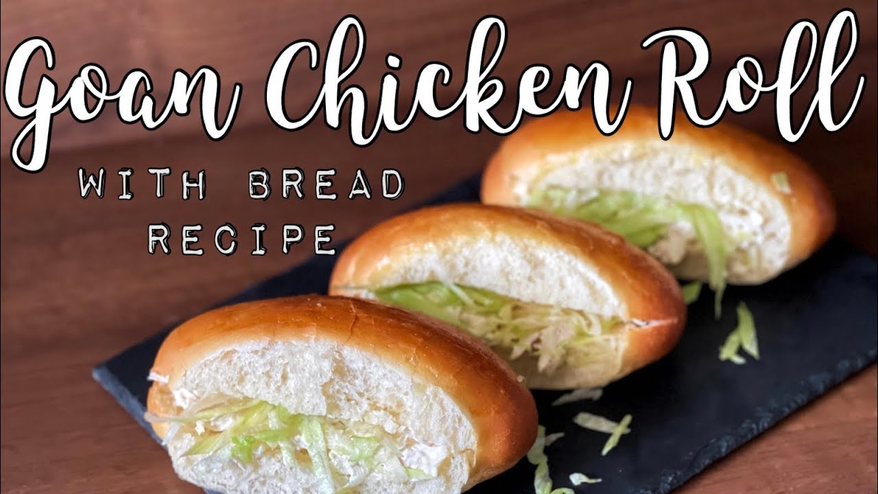 Goan Chicken Roll with Bread Recipe Goan Party Snack Recipe Chicken
