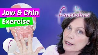 Exercise the Face Jaw and Jowl to Get Rid of Flabby Wrinkled Neck Skin and Saggy Jowls | FACEROBICS®