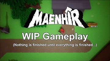 Maenhîr - WIP Gameplay  [Dev Log | UE4 | Game Dev]