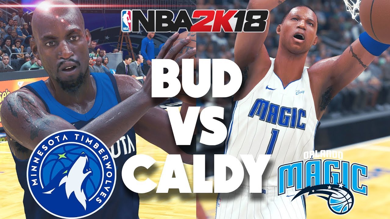 NBA 2K18 AllTime Magic vs AllTime TimberWolves w/ Caldy