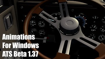Animating Windows in ATS Beta 1.37 on The Marmon 57p