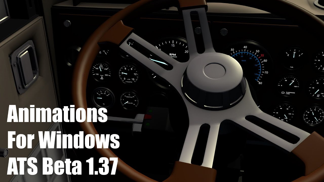 Animating Windows in ATS Beta 1.37 on The Marmon 57p - YouTube