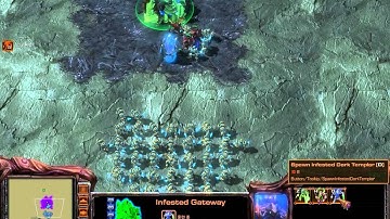 Starcraft 2 - Custom Race Neo Zerg tech demo 21