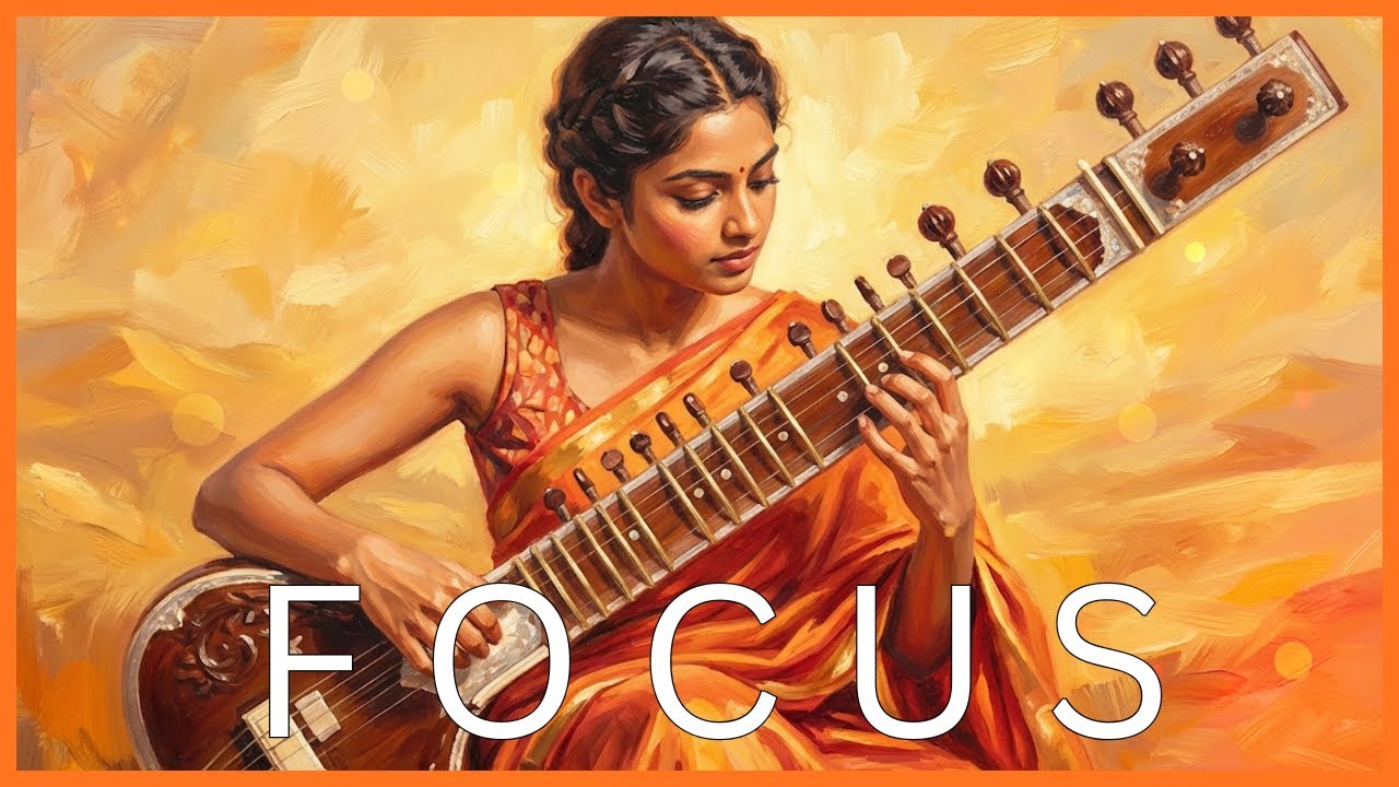 Indian Classical Raga for Concentration & Study | Brain Enhancement 