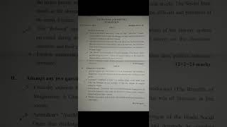 M.A.Eng.Lit.2 #pyqs #viral #trendingshorts #literature #politics #studynotes #education #exam