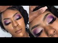All Purple Glam | Client Makeup Tutorial