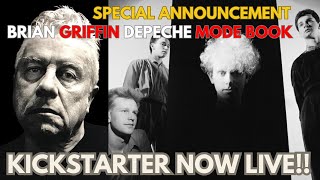 Depeche Mode - Brian Griffin Photography Book Kickstarter has gone LIVE!!