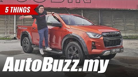 2021 Isuzu D-Max all 7 variants with X-Terrain, 5 Things - AutoBuzz.my