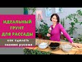 Идеальный ГРУНТ ДЛЯ РАССАДЫ - как сделать самостоятельно?