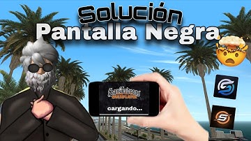 Solución Pantalla Negra al Entrar a tu Apk de Samp en  Android | Venux_yt