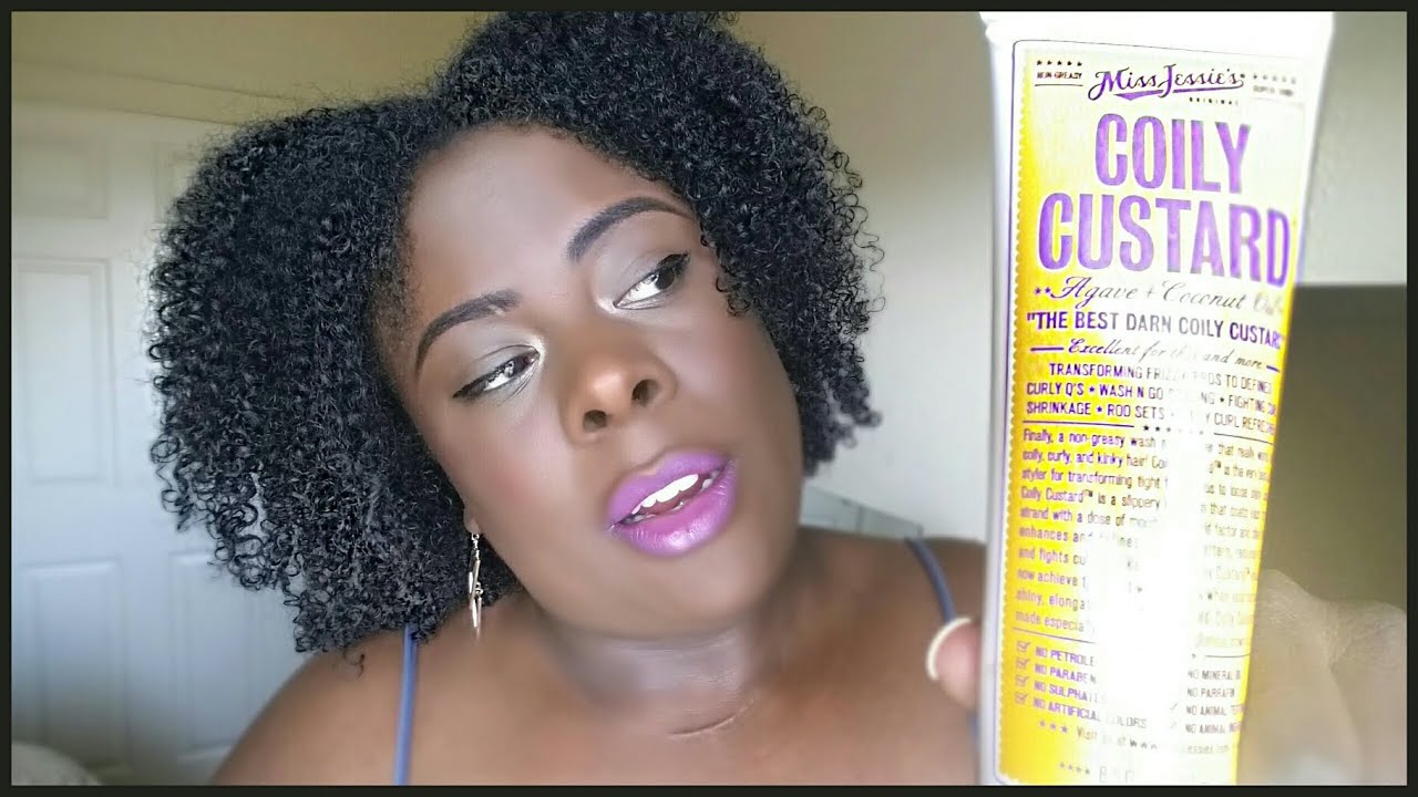 FRESH LOOK Review Miss Jessie's Coily Custard on 3c Hair YouTube