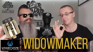 WIDOWMAKER RDA - Vape Tree Review (字幕付き)