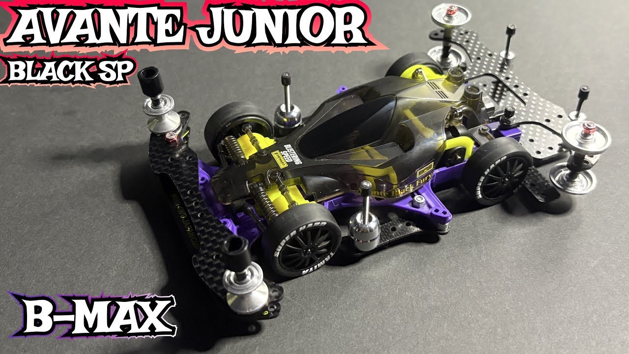Mini 4WD/B-MAX] VS Chassis B-MAX Machine Showcase & Running 