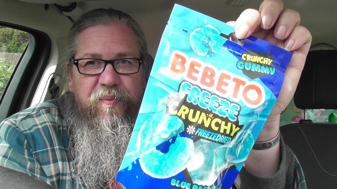 Bebeto Freezedried Blue Raspberry rings
