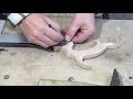 Как сделать классическую ручку для обушковой пилы. Handle for dovetail saw