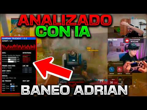 ADRIAN ANALIZADO por la IA de DETECCION de TRAMPAS *ADRIAN BANEADO PERMANENTE*