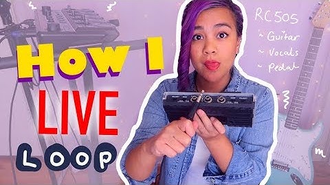 MY LOOPSTATION SETUP RC505 *UPDATED* | Damielou