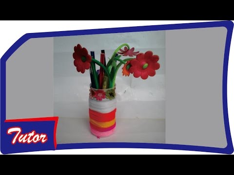 Kerajinan dari  Botol  Bekas  Vas  Bunga  Tutorial YouTube