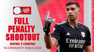 FULL PENALTY SHOOTOUT | Arsenal v Liverpool | FA Community Shield 2020 screenshot 5