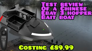 Cheap  £89.99 Chinese 3 hopper budget fishing bait boat with