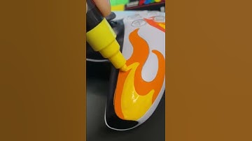 Custom PS5 Controller using posca marker!..#short