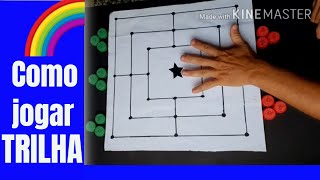 COMO JOGAR TRILHA     #jogodetrilha #tabuleiro #moinho screenshot 5