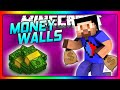 Minecraft MONEY WALLS #2 with Vikkstar, Preston, Woofless & Kenny