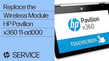 Replace the Wireless Module | HP Pavilion x360 11-ad000 | HP