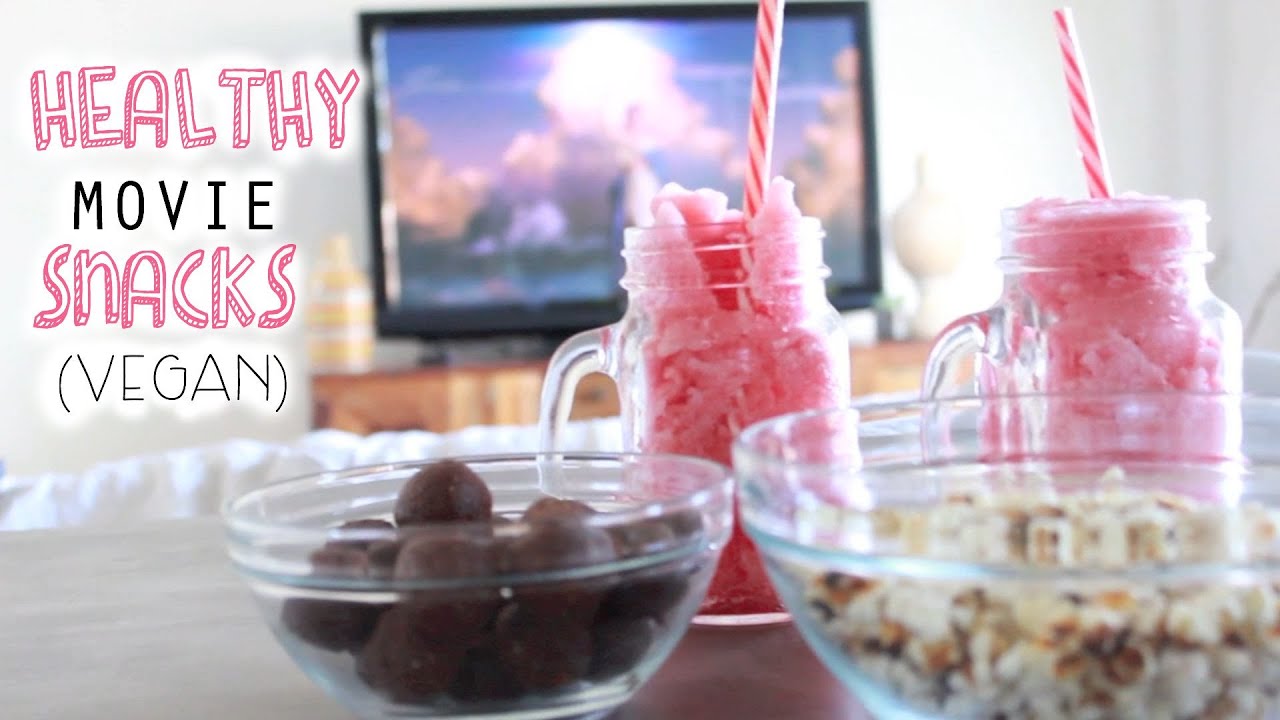 Movie Snacks VEGAN, HEALTHY AND EASY! YouTube