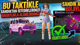 SANDIK AÇMAK DAHA KOLAY 😱 PUBG MOBİL 