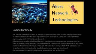 Introducing Akers Network Technologies