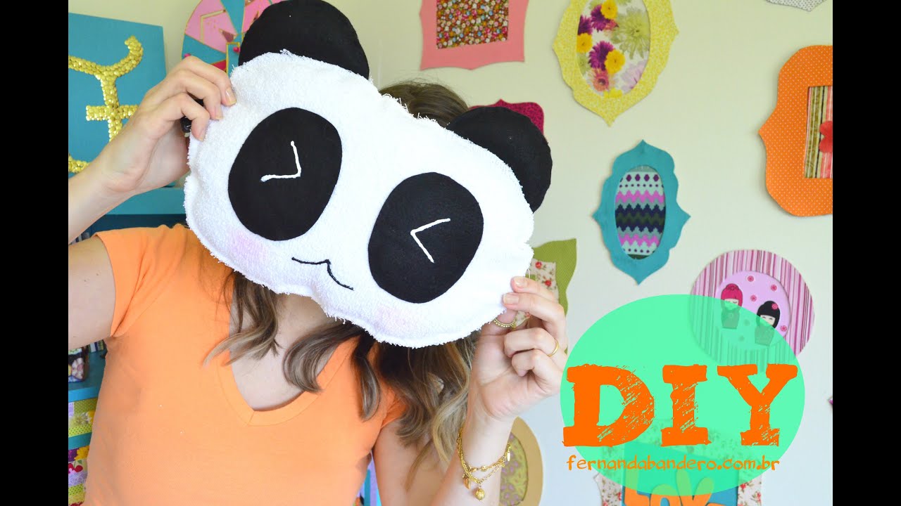 DIY Almofada PANDA