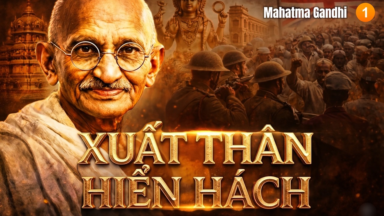 Gandhi: Thiên Tài Hay Kẻ Mộng Tưởng? Ấn Độ Dưới Ách Đế Quốc Anh | Phần 1