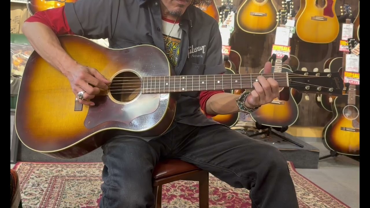 試奏動画】Gibson Custom Shop Murphy Lab 1955 J-45 Light Aged