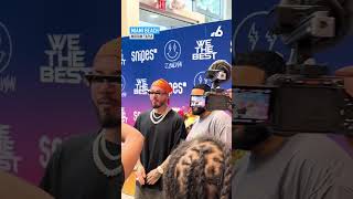 J Balvin surprises fans at Miami Beach sneaker store