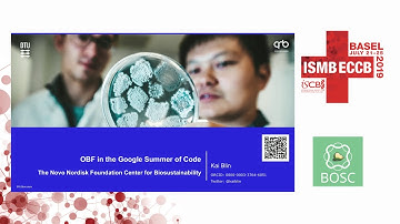 The OBF & OBF in the Google Summer of... - Heather Wiencko & Kai Blin - OBF: BOSC - ISMB/ECCB 2019