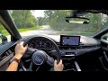 2020 Audi A4 45 Premium Sedan - POV Driving Impressions