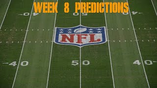 NFL Week 8 Predictions